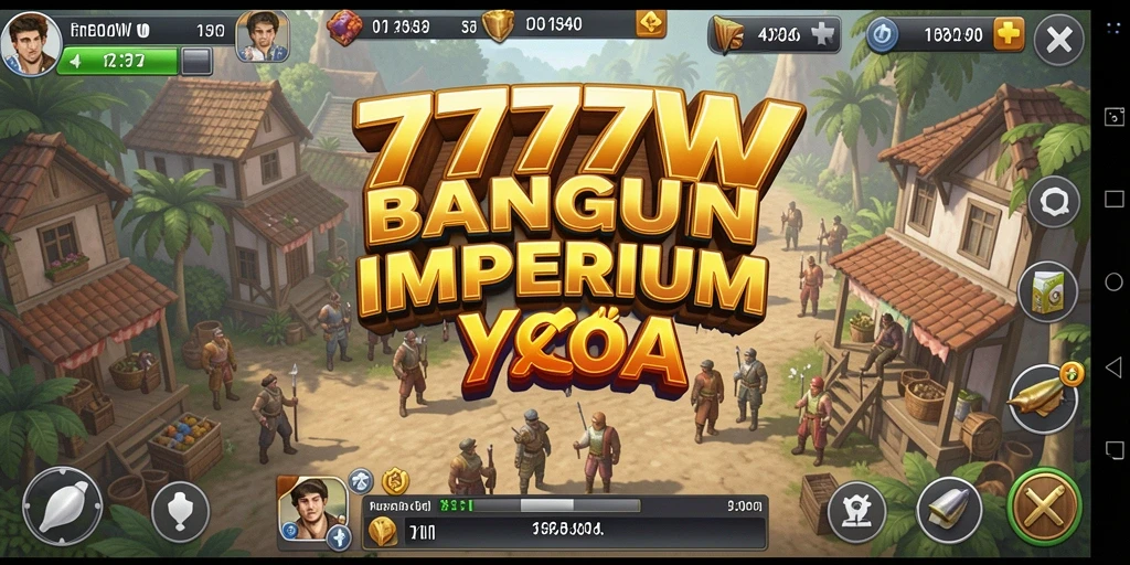 Screenshot utama dari gameplay Tycoon di 7777W.