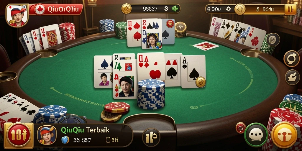 Gameplay seru QiuQiu yang penuh tantangan.