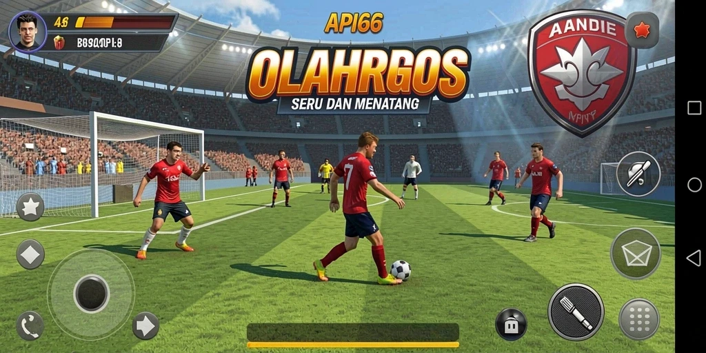 Tampilan gameplay seru dari API66 dengan aksi olahraga nyata.
