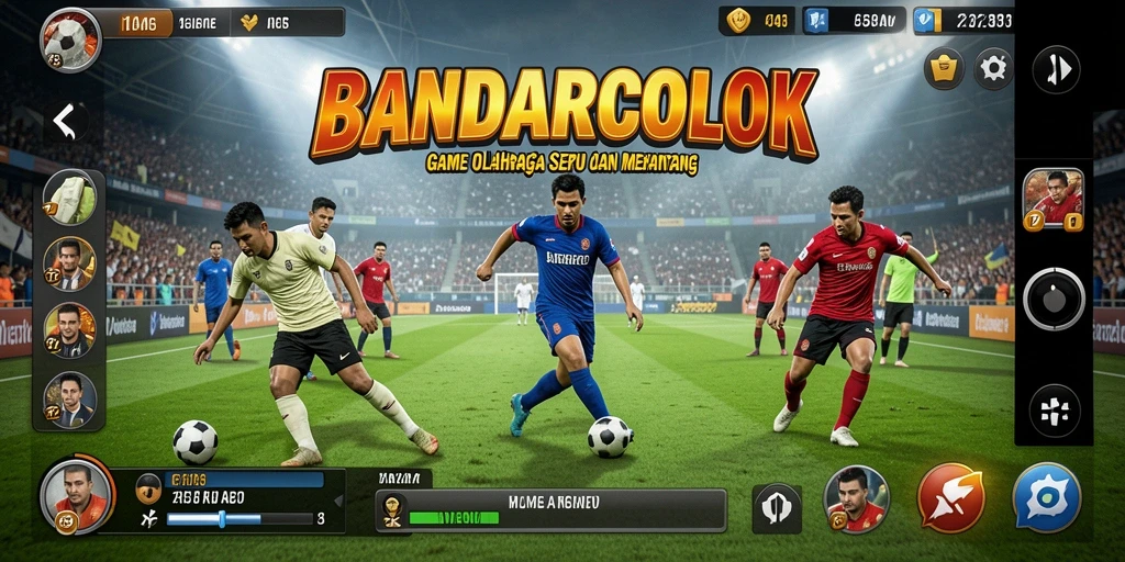 Tampilan utama gameplay BANDARCOLOK yang seru dan mendebarkan.