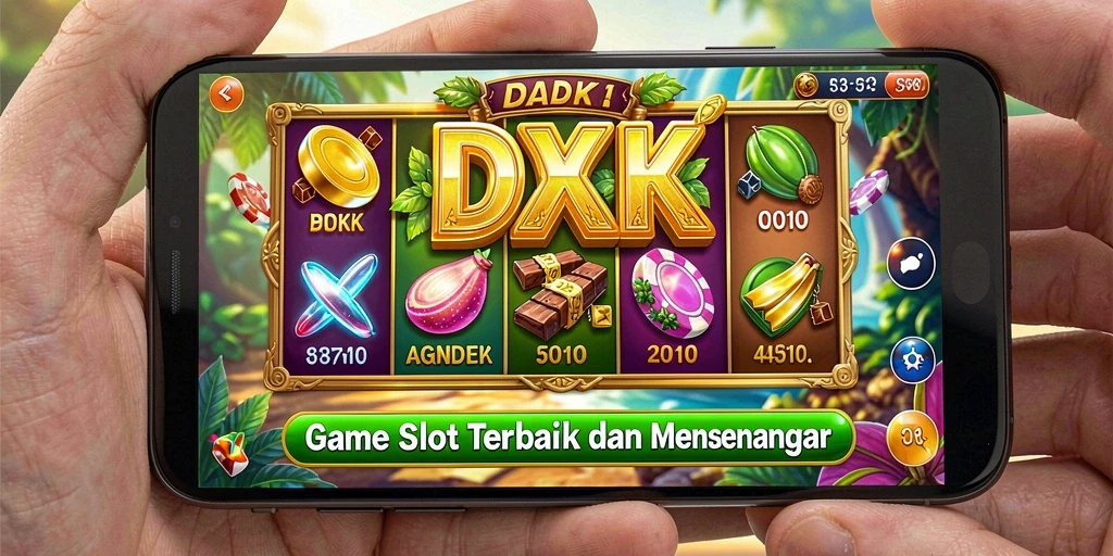 Screenshot gameplay DKK menampilkan perputaran slot yang seru dan grafik menawan.