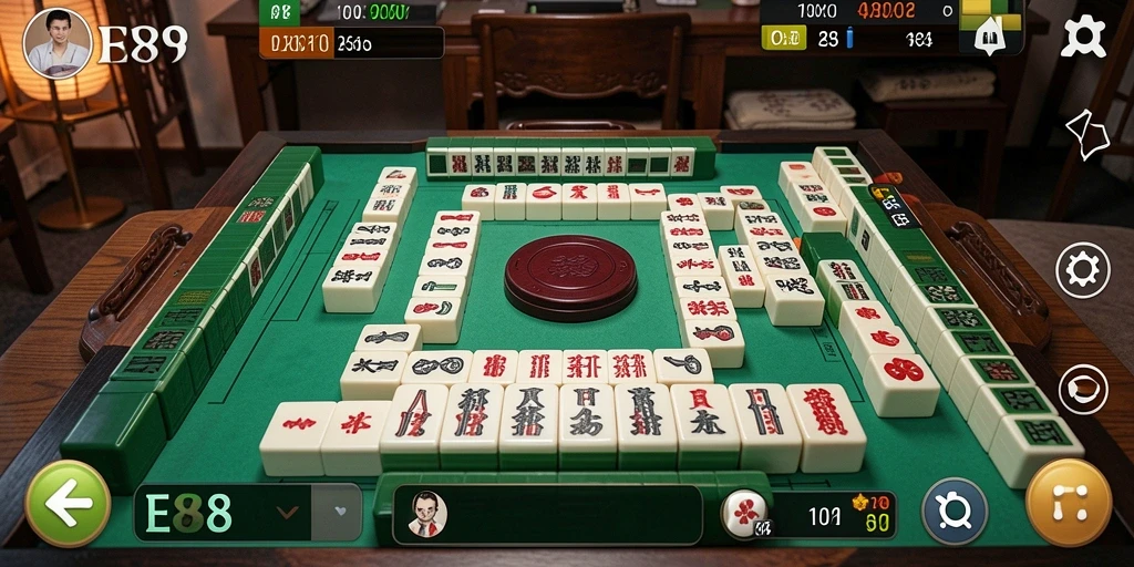 Tangkapan layar menampilkan gameplay Mahjong yang seru dan menarik.
