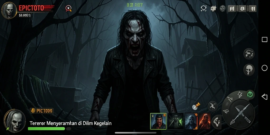 Gameplay menyeramkan EPICTOTO dengan atmosfer horor yang mencekam.