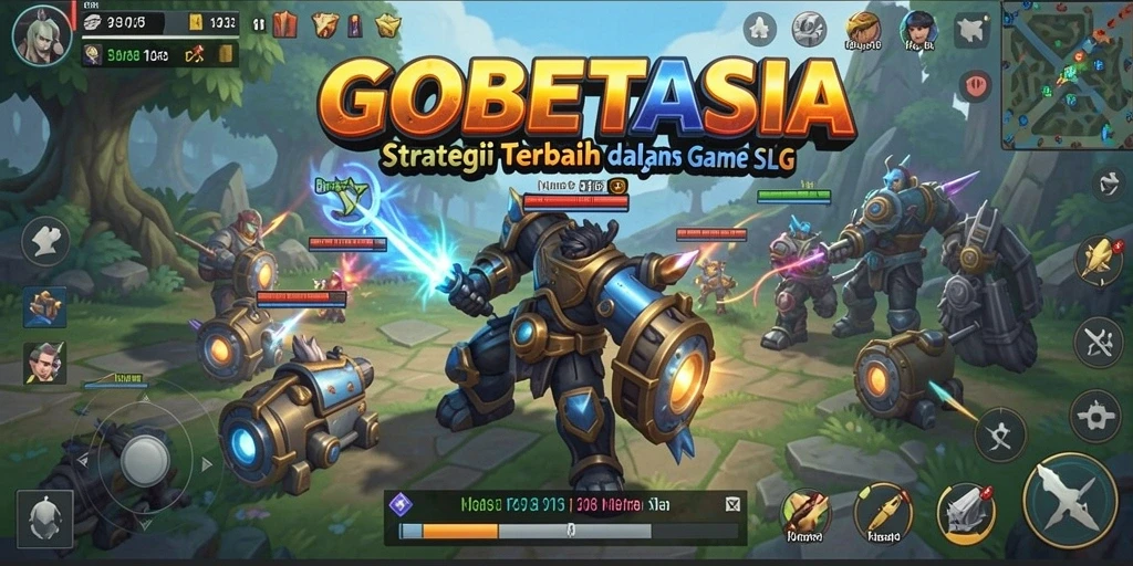 Tampilan gameplay GOBETASIA yang dinamis dan interaktif.