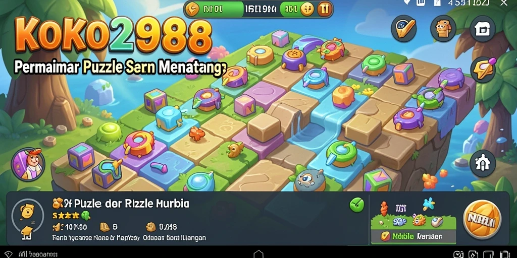 Tampilan gameplay seru dan menantang dalam KOKO288.
