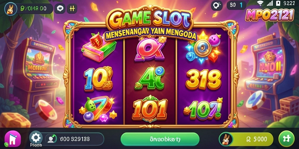 Tampilan gameplay Slot MPO2121 yang penuh warna dan menarik.