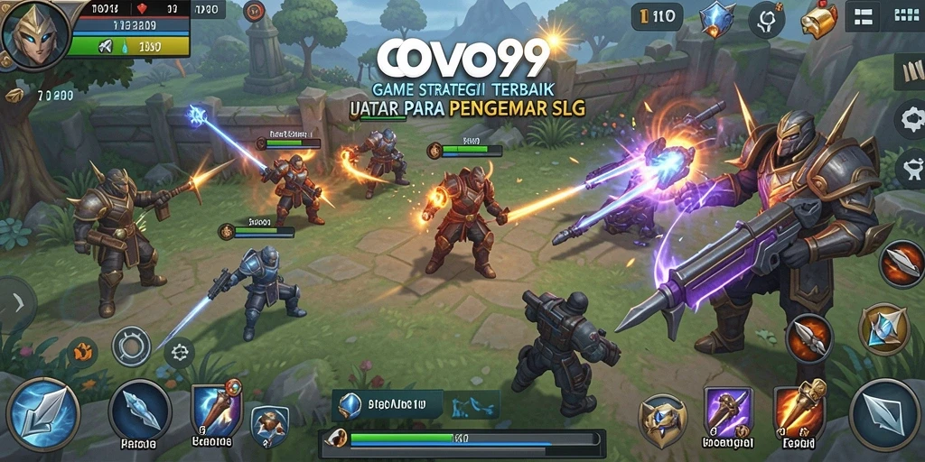 Tampilan gameplay seru dari OVO99 yang penuh strategi.