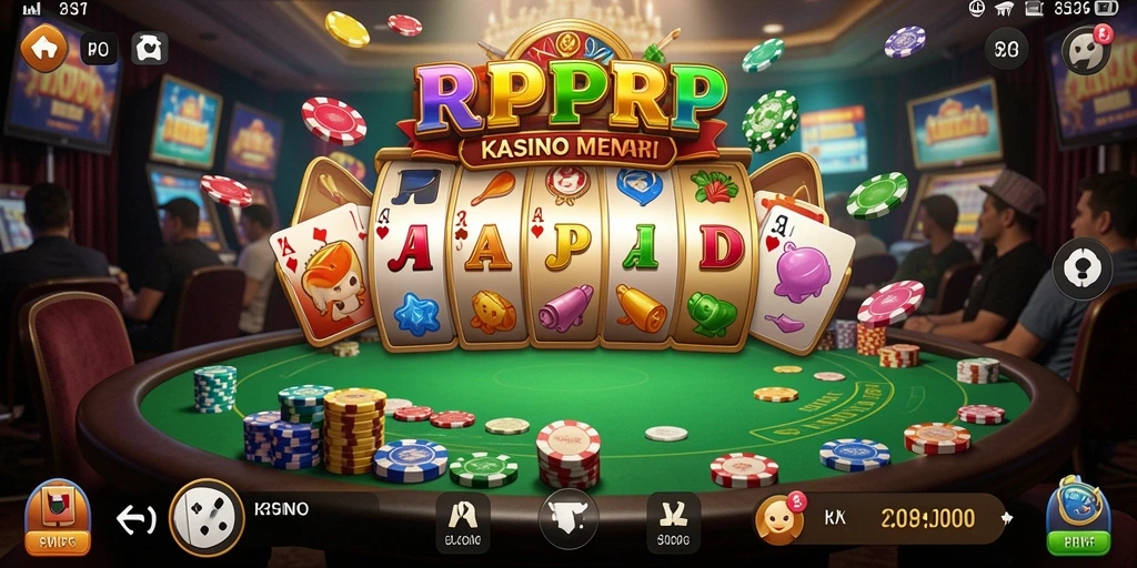 Tampilan menarik dari gameplay Kasino di RPRPRP