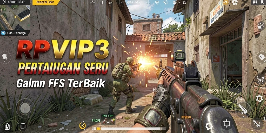 Tangkapan layar gameplay RPVIP3 yang menarik dan dinamis.